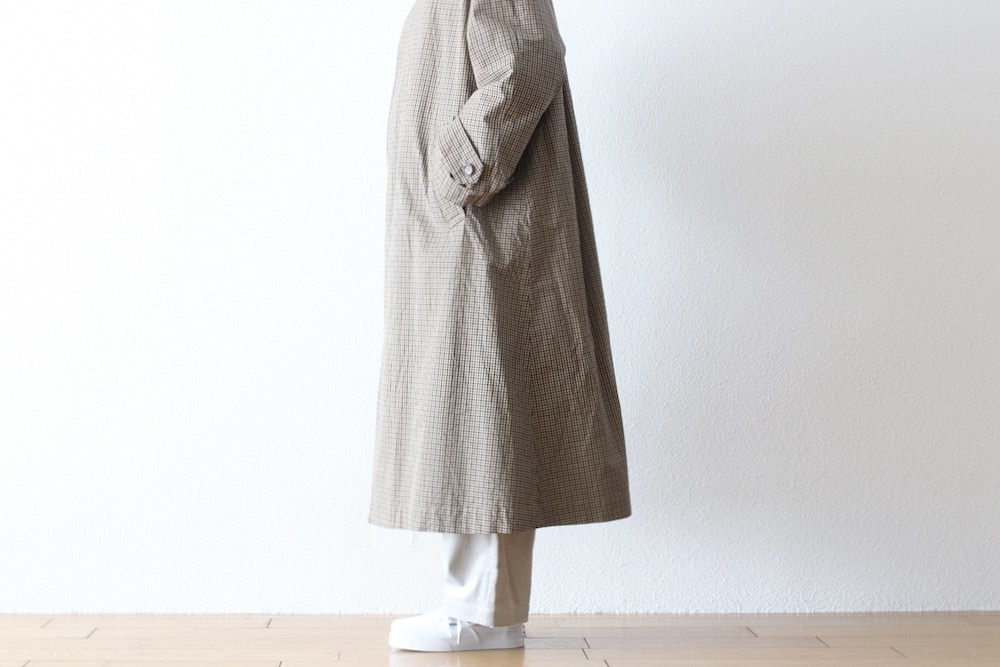 TOUJOURS トゥジュー コート リネン WOMEN'S】TOUJOURS（トゥジュー）“Oversized Wind Slip Soutien