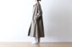 WOMEN'STOUJOURSʥȥ塼ˡOversized Wind Slip Soutien Collar Coat -HIGH COUNT COTTON GABARDINE CLOTH-
