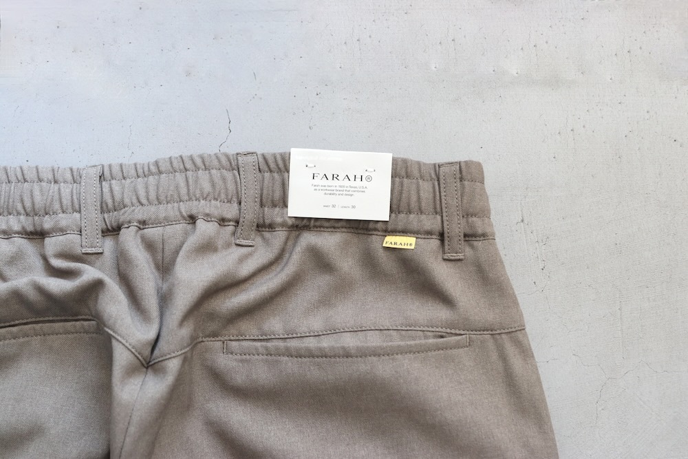 Baloriginal Bal バル FARAH コラボ　スラックス　パンツ limited】BAL × FARAH(バル × ファーラー) 