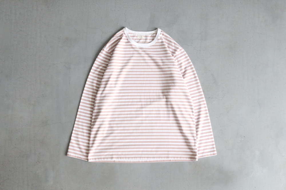 [10% > 30%OFF] nanamica(�ʥʥߥ�) "COOLMAX Stripe Jersey L/S Tee"