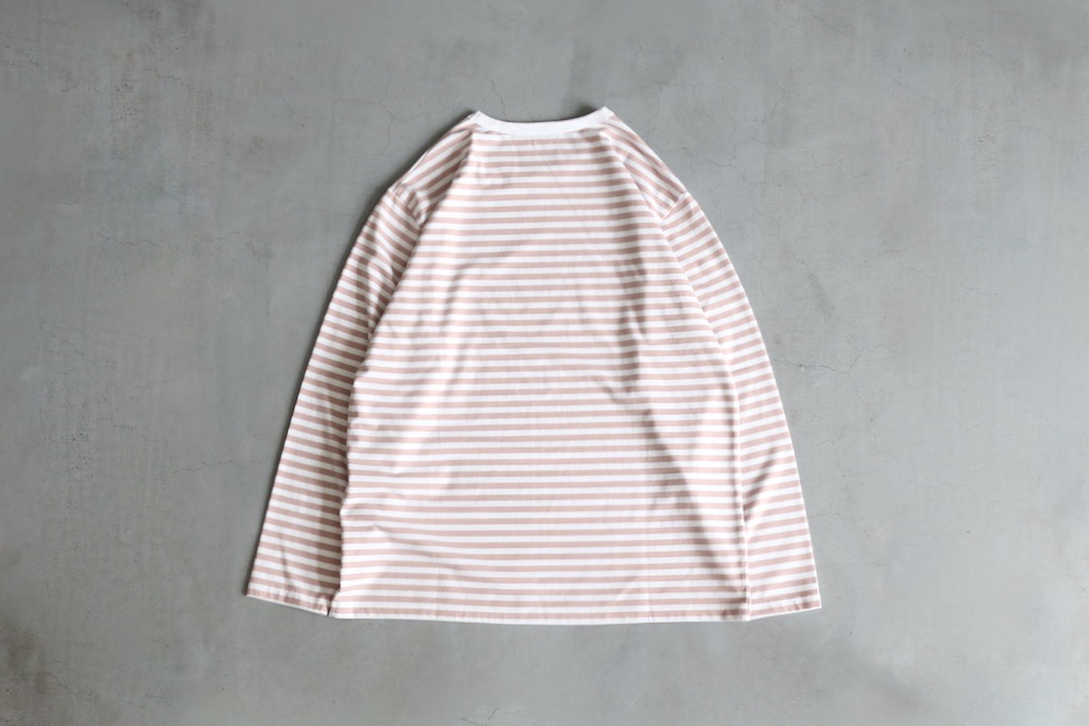 [10% > 30%OFF] nanamica(�ʥʥߥ�) "COOLMAX Stripe Jersey L/S Tee"