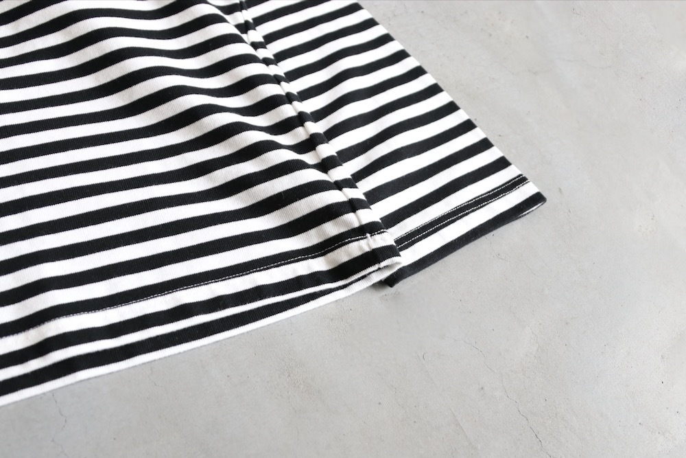 [10% > 30%OFF] nanamica(�ʥʥߥ�) "COOLMAX Stripe Jersey L/S Tee"