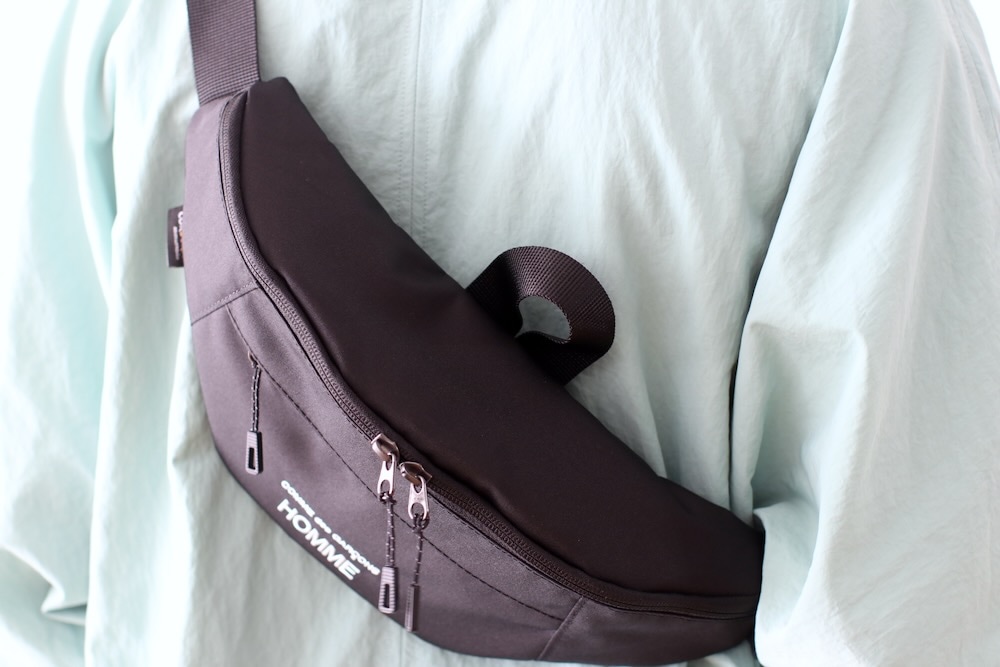 コムデギャルソン　オム　23 ウエストバッグ COMME des GARCONS】HOMME オム LOGO ウエストBAG (COMME des