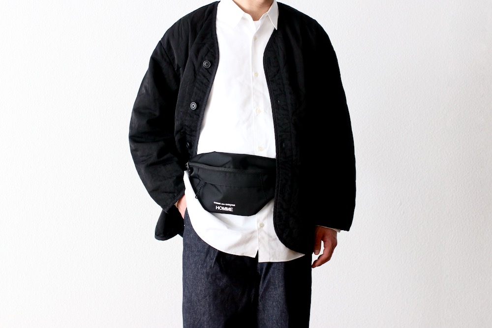 コムデギャルソンオム　ウエストバッグ COMME des GARCONS】HOMME オム LOGO ウエストBAG (COMME des GARCONS