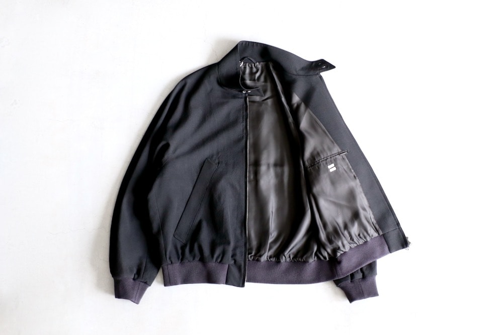blurhms(�֥顼�ॹ) "Wool Gabardine Harrington Jacket"