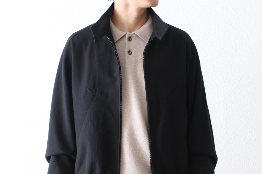 blurhms(�֥顼�ॹ) "Wool Gabardine Harrington Jacket"