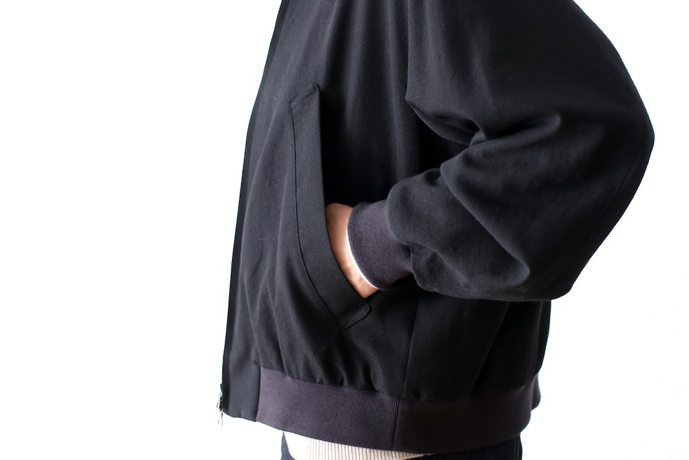 blurhms(�֥顼�ॹ) "Wool Gabardine Harrington Jacket"