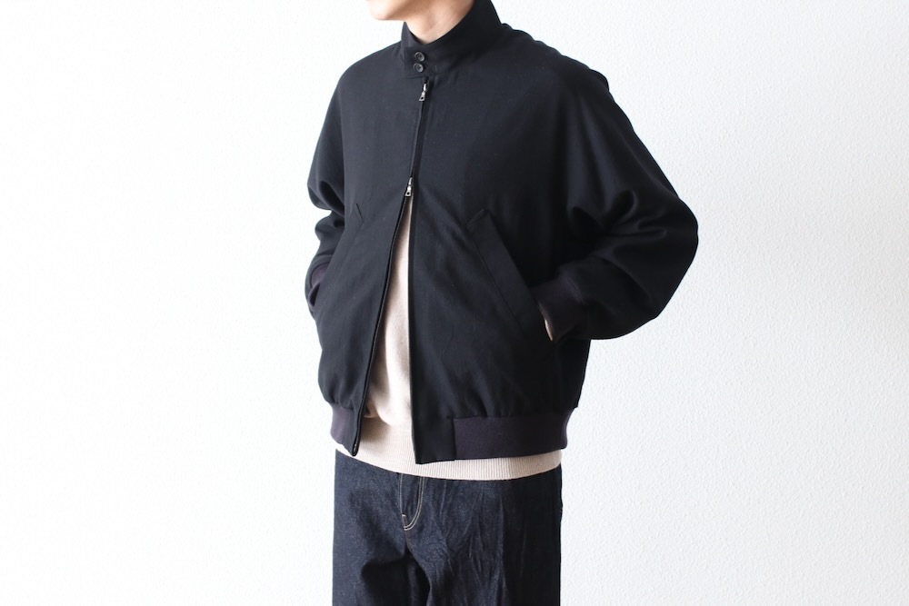 ジャケット・アウター WOOL GABARDINE STACKED HARRINGTON JACKET WOOL GABARDINE HARRINGTON JACKET (WOMEN'S) – COVERCHORD