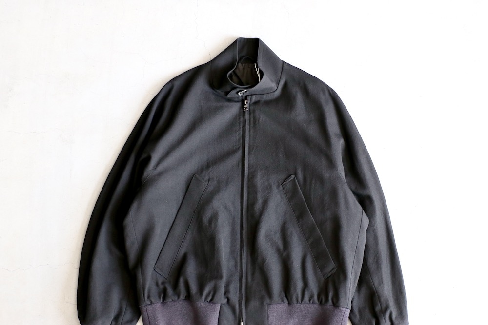 blurhms(�֥顼�ॹ) "Wool Gabardine Harrington Jacket"