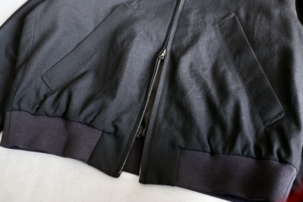 blurhms(�֥顼�ॹ) "Wool Gabardine Harrington Jacket"