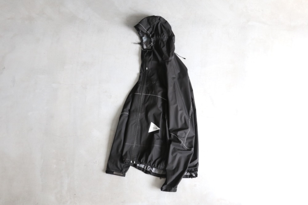 and wander(ɥ) "3L UL rain jacket"