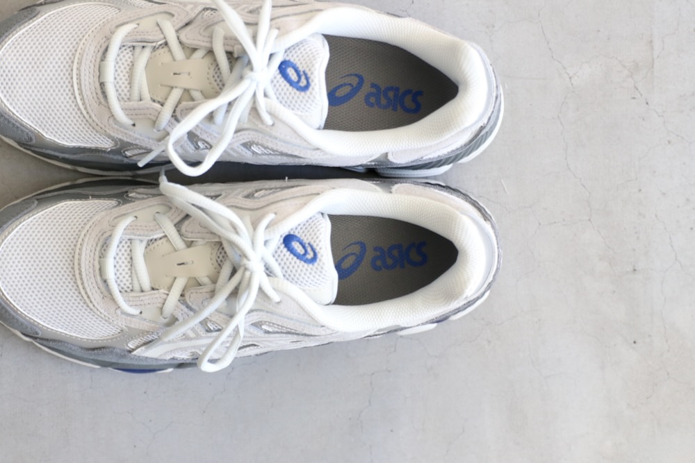 ASICS (å) "GEL-NYC (GLACIER GREY/GRAVELCREAM/PUTTY)"