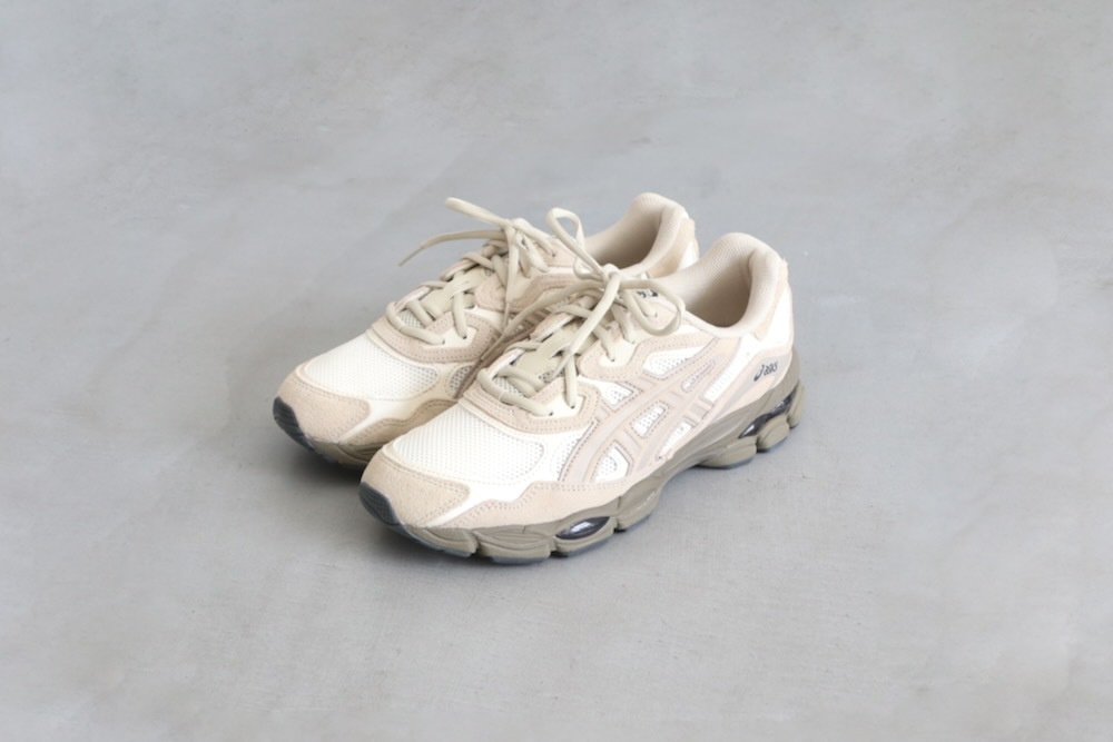 ASICS (å) "GEL-NYC (GLACIER GREY/GRAVELCREAM/PUTTY)"