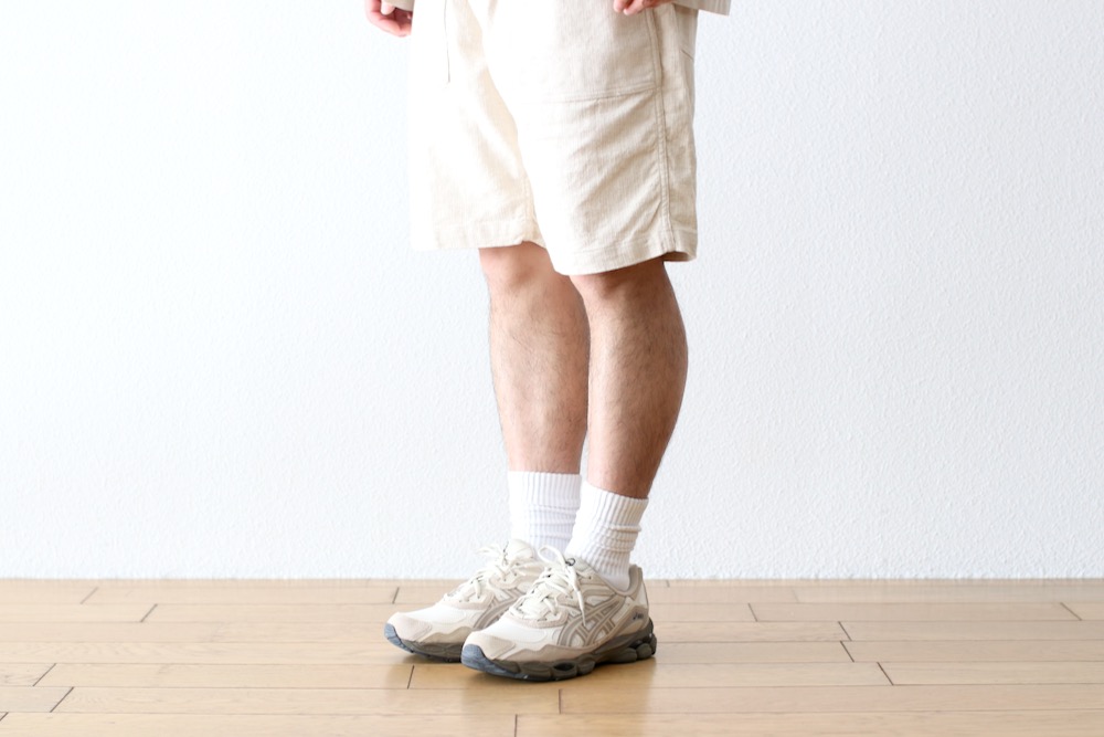 ASICS (å) "GEL-NYC (GLACIER GREY/GRAVELCREAM/PUTTY)"