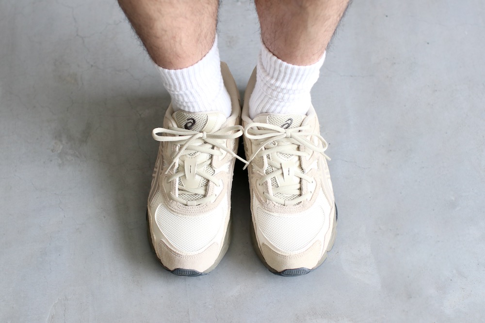 ASICS (å) "GEL-NYC (GLACIER GREY/GRAVELCREAM/PUTTY)"