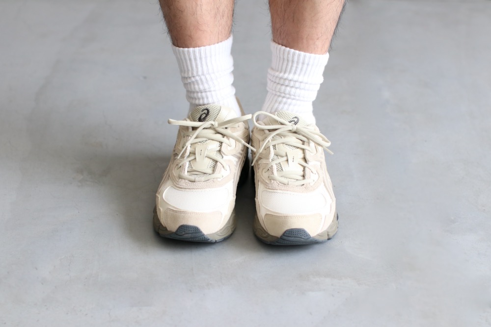 ASICS (å) "GEL-NYC (GLACIER GREY/GRAVELCREAM/PUTTY)"