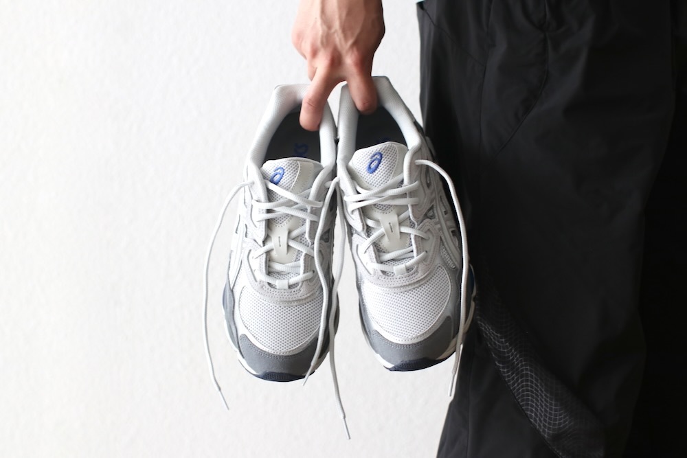 ASICS (å) "GEL-NYC (GLACIER GREY/GRAVELCREAM/PUTTY)"