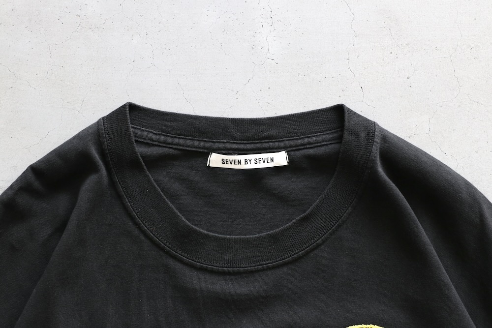 SEVEN BY SEVEN (���֥�Х����֥�) "REWORK HAND EMBROIDERY TEE"
