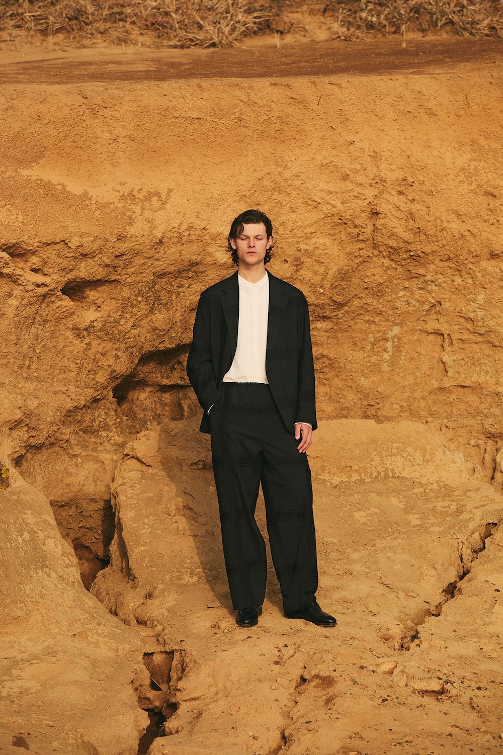 blurhms(�֥顼�ॹ) "Shadow Plaid Cardigan Jacket"