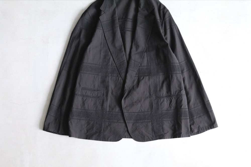 blurhms(�֥顼�ॹ) "Shadow Plaid Cardigan Jacket"