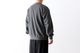 EVCON (���ӥ���) "PIGMENT CREW NECK SWEAT"