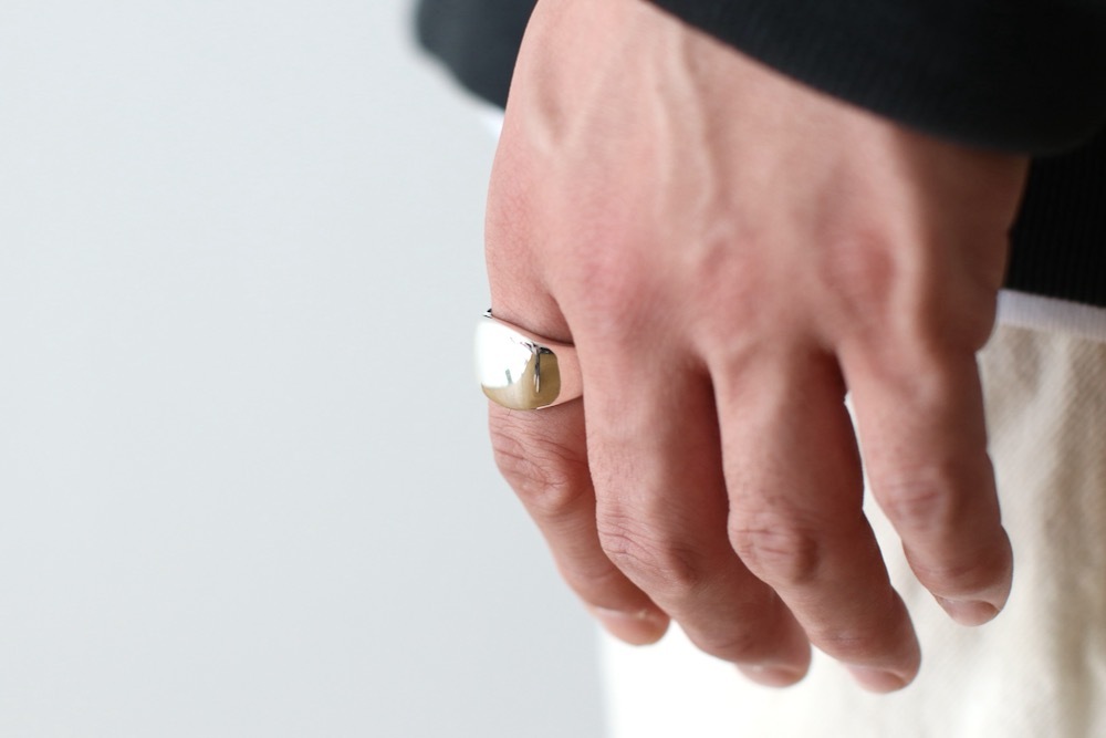 Porter Classic(ݡ饷å) "GRAND SIGNET SILVER RING"