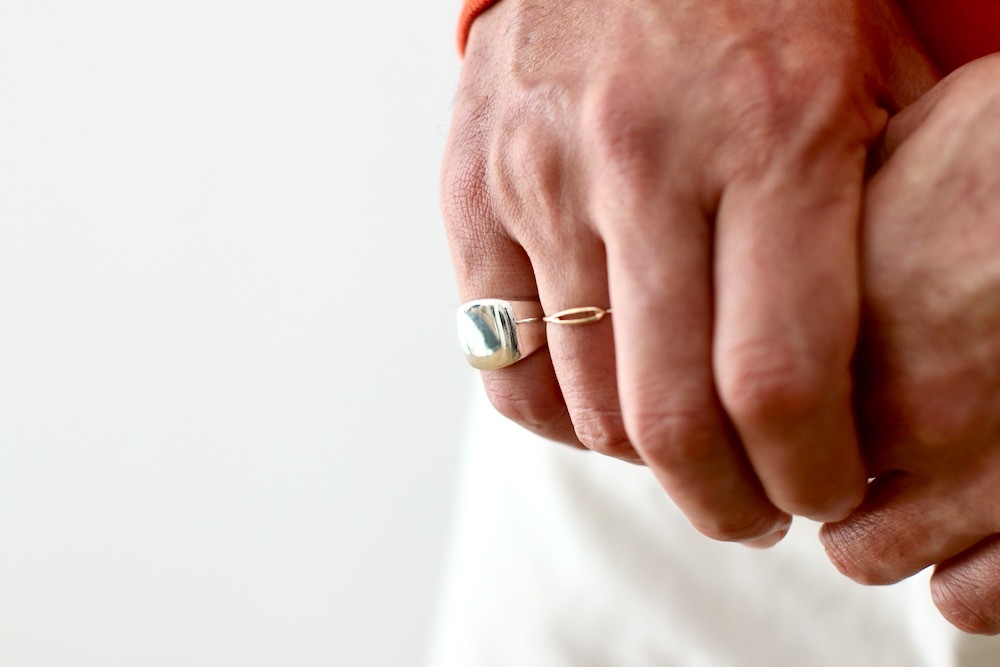 Porter Classic(�ݡ��������饷�å�) "GRAND SIGNET SILVER RING"