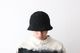 KIJIMA TAKAYUKI(������ �����業) "POLY KNIT BUCKET HAT (CHECKERBOAD)"