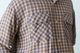 ts(s) (�ƥ�����������) "Gingham Plaid Viscose*Nylon Crinkle Cloth Round Flap Pocket Shirt"