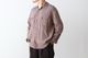 ts(s) (�ƥ�����������) "Gingham Plaid Viscose*Nylon Crinkle Cloth Round Flap Pocket Shirt"
