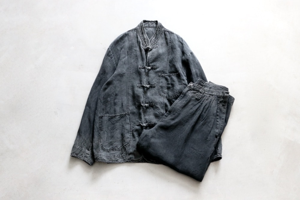 ポータークラシック　Porter Classic ガウン　リネン ノーカラー ポータークラシック京都 – PORTER CLASSIC KYOTO