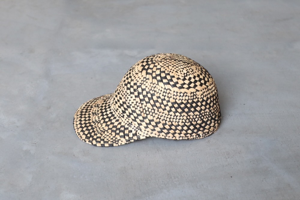 KIJIMA TAKAYUKI( 業) "RAFFIA & PAPER BB CAP"