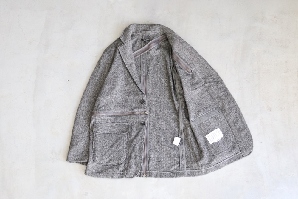 Engineered Garments (���󥸥˥����ɥ�������) "Zip Jacket - Poly Wool HB"