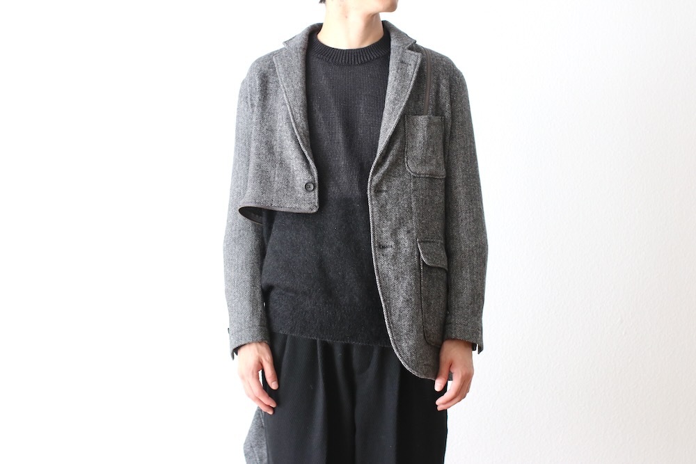 Engineered Garments (���󥸥˥����ɥ�������) "Zip Jacket - Poly Wool HB"