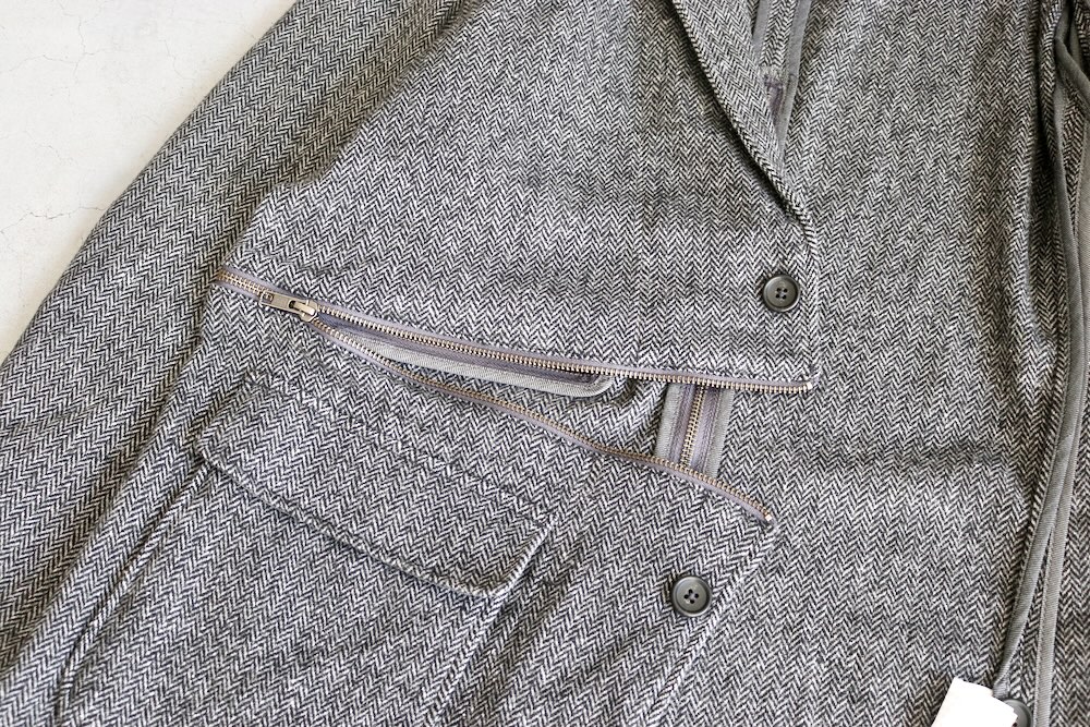 Engineered Garments (���󥸥˥����ɥ�������) "Zip Jacket - Poly Wool HB"