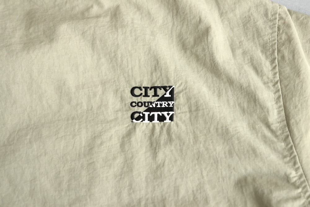 CITY COUNTRY CITY (���ƥ��� ����ȥ꡼ ���ƥ���) "NYLON COACH JACKET"