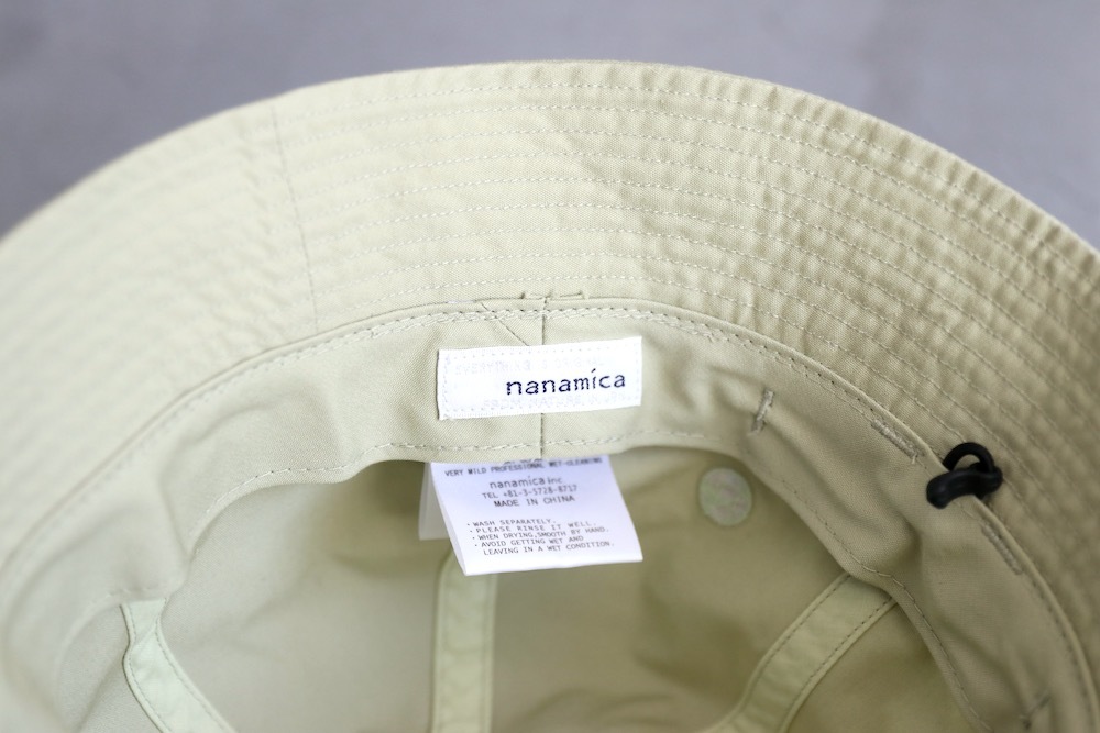 nanamica Wind Hat サイズ58 nanamica Navy Wind Bucket Hat Nanamica