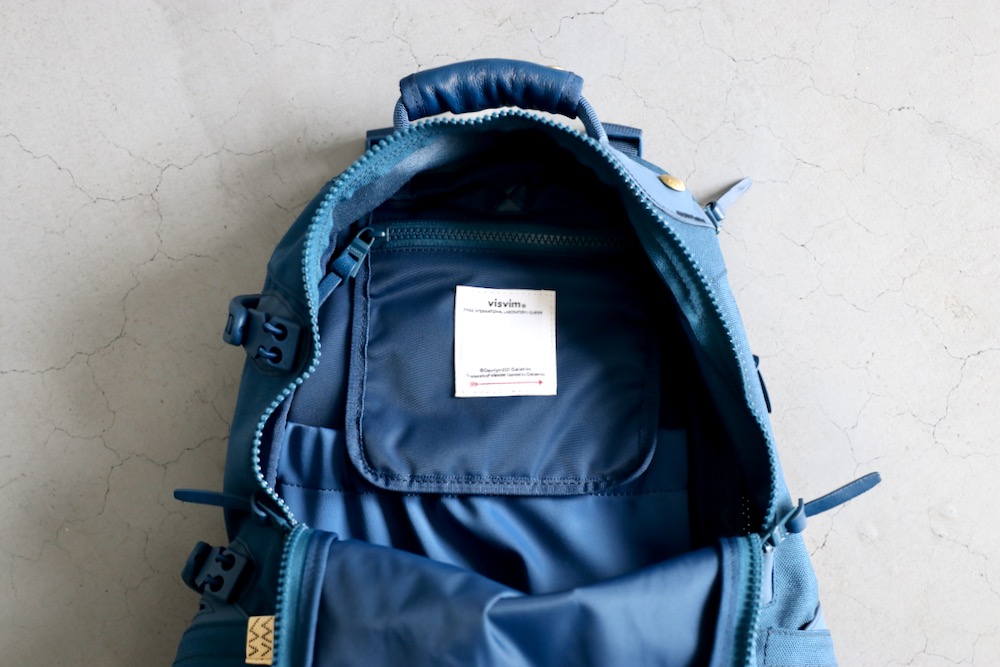 ヴィズヴィム　リュック　CORDURA BALLISTIC 20L ネイビー visvim/CORDURA 20L (FR VEG.LB) (BLUE)