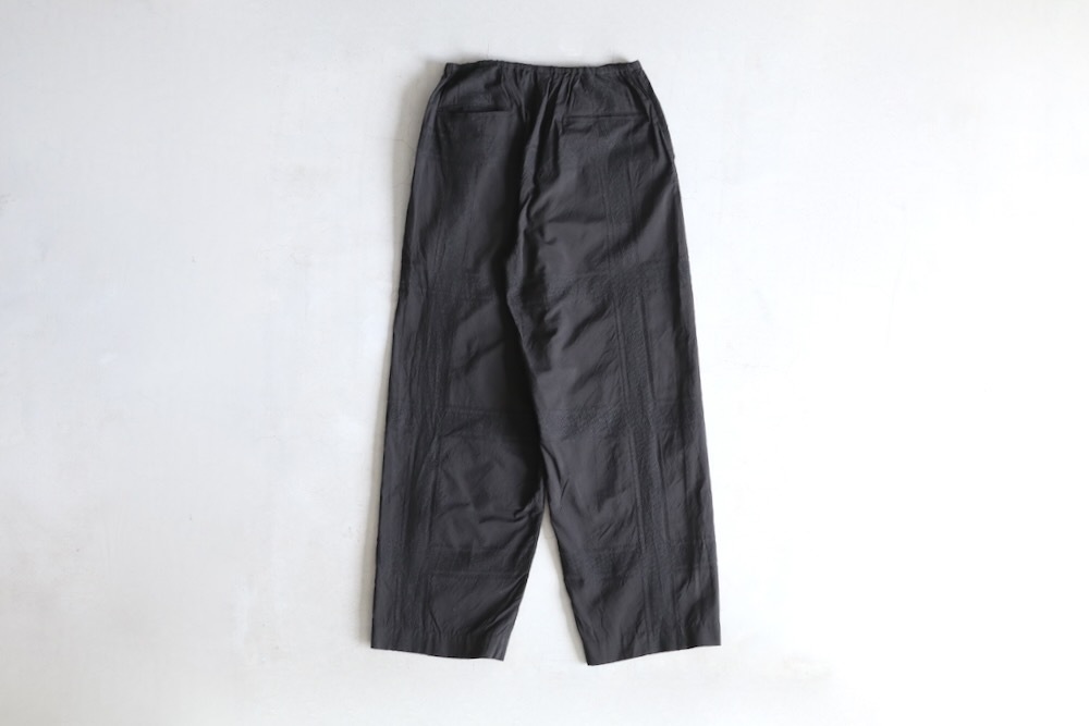 blurhms(�֥顼�ॹ) "Shadow Plaid Side Seamless Slacks"