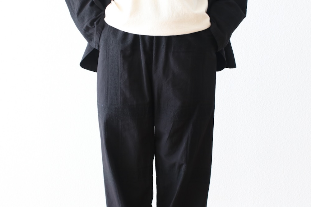 blurhms(�֥顼�ॹ) "Shadow Plaid Side Seamless Slacks"