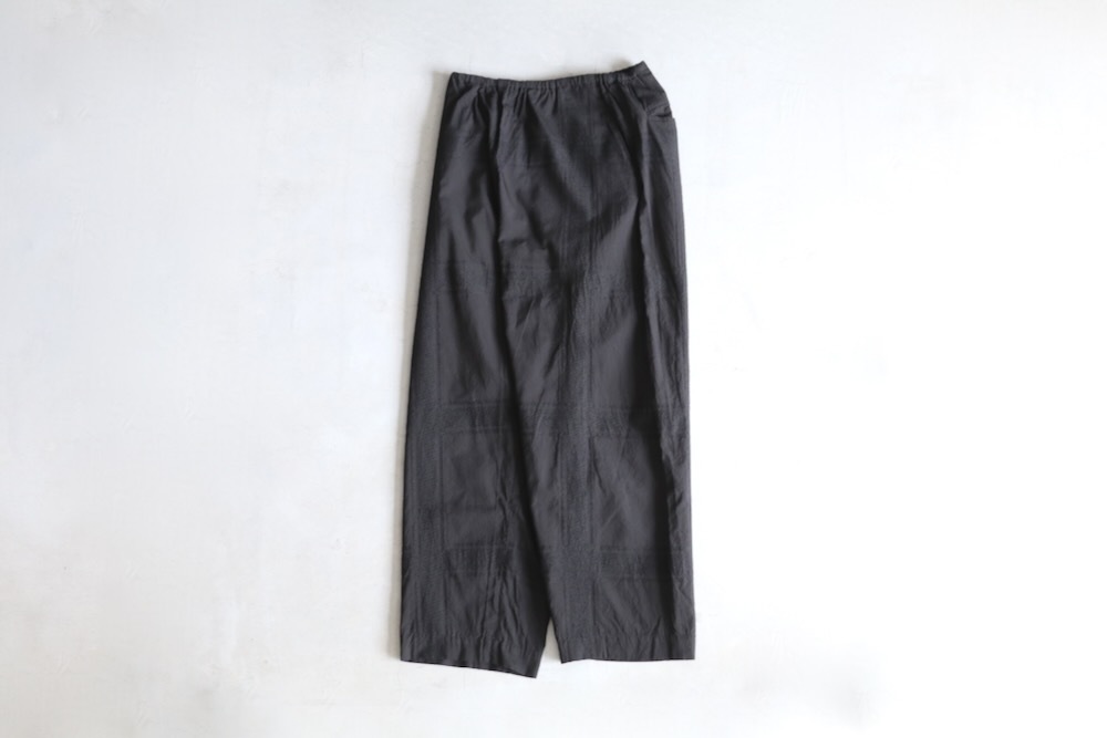 blurhms(�֥顼�ॹ) "Shadow Plaid Side Seamless Slacks"
