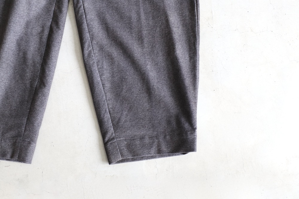 ts(s) (�ƥ�����������) "Dirty Gabardine Print Cotton Moleskin Cloth Pegtop Pants"