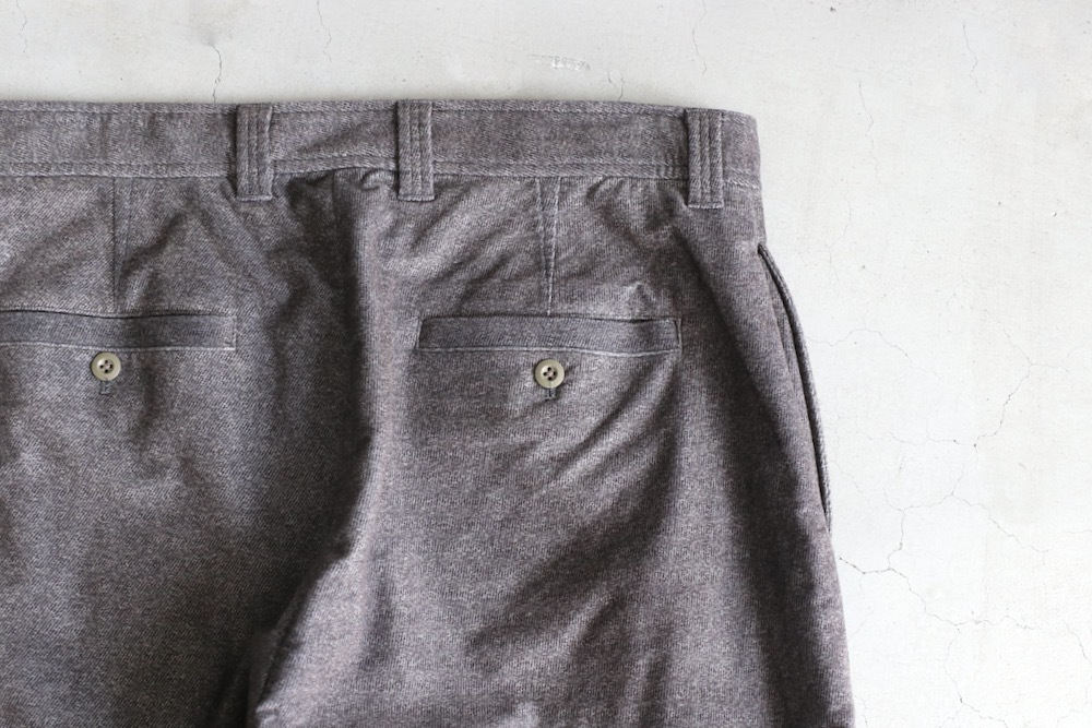 ts(s) (�ƥ�����������) "Dirty Gabardine Print Cotton Moleskin Cloth Pegtop Pants"