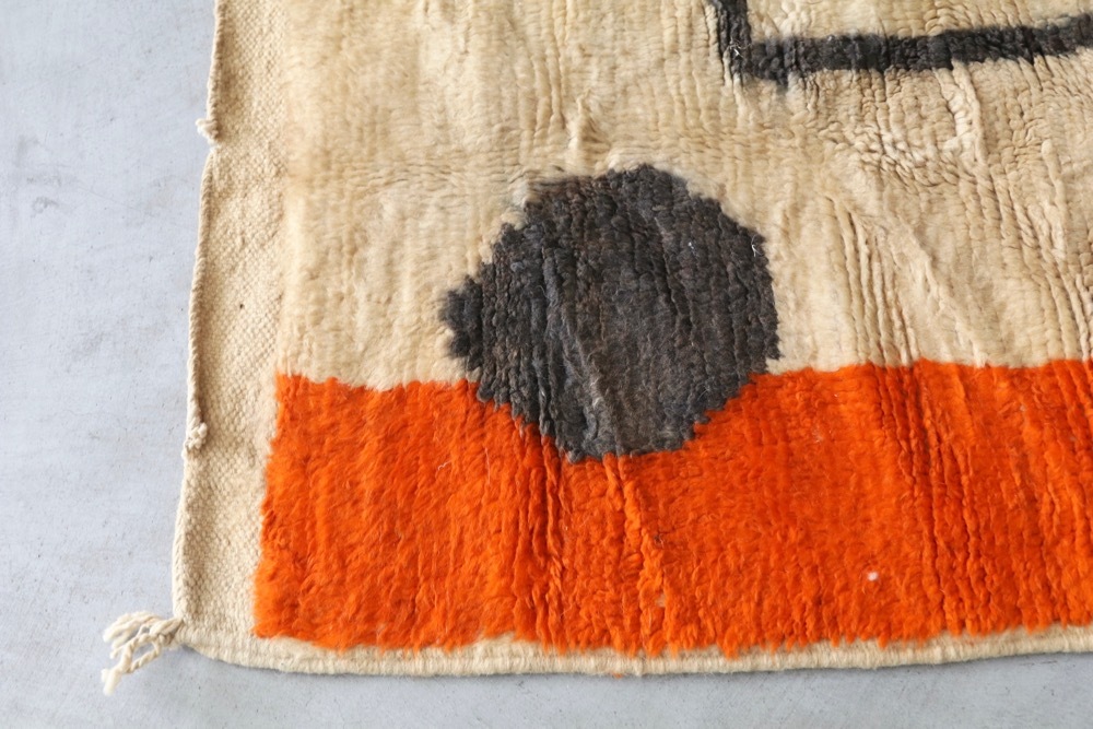 LIGHT YEARS(�饤�� ���䡼��)"MOROCCAN RUG VINTAGE Boujat - �֥���å� / BJ-018"