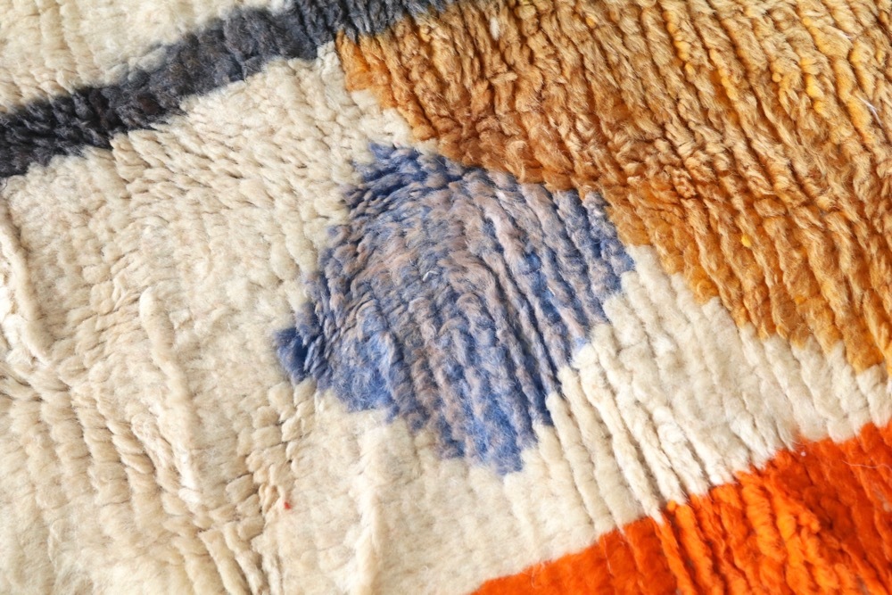 LIGHT YEARS(�饤�� ���䡼��)"MOROCCAN RUG VINTAGE Boujat - �֥���å� / BJ-018"