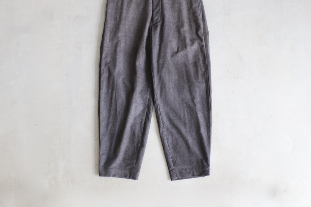ts(s) (�ƥ�����������) "Dirty Gabardine Print Cotton Moleskin Cloth Pegtop Pants"