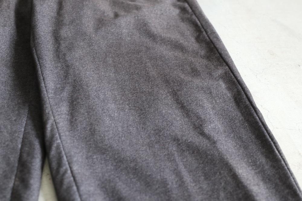 ts(s) (�ƥ�����������) "Dirty Gabardine Print Cotton Moleskin Cloth Pegtop Pants"