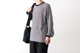 ssstein(���奿����) "STRIPED WOOL OVERSIZED LONG SLEEVE TEE"