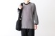 ssstein(���奿����) "STRIPED WOOL OVERSIZED LONG SLEEVE TEE"
