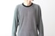 ssstein(���奿����) "STRIPED WOOL OVERSIZED LONG SLEEVE TEE"